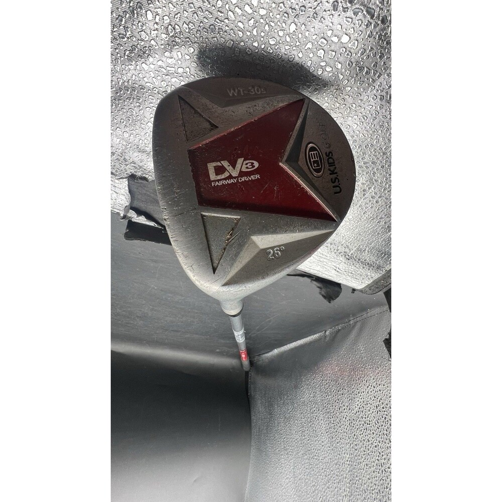 US Kids Golf UL39-S LH DV3 Fairway Driver 26° Graphite Shaft Youth Left Hand